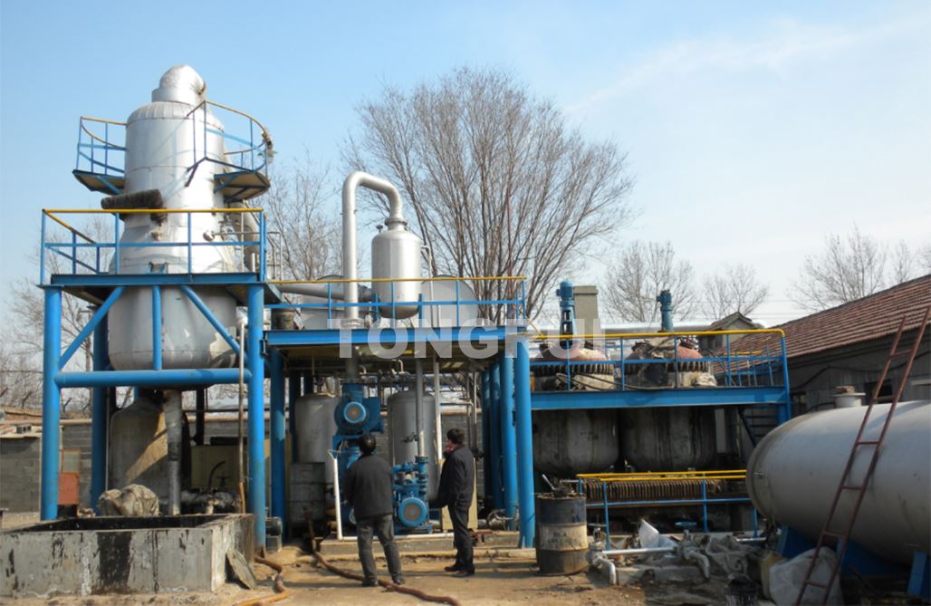 black engine oil recycling plant black engine oil recycling plant
