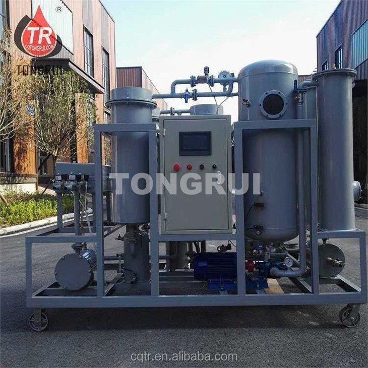 High Vacuum Waste Turbine Oil Purifier Machine/Lubricating Oil Filter/Purification Machine
