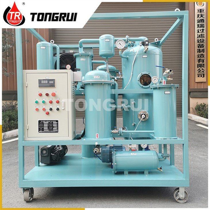 Vacuum Dehydration Filtering Lubricating Oil Hydraulic Oil Purifier Machine